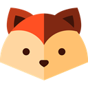 Fox, zoo, Animals, wildlife, Animal Kingdom NavajoWhite icon