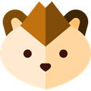 zoo, hedgehog, Animals, wildlife, Animal Kingdom NavajoWhite icon