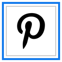 Channel, Social, pinterest, media DodgerBlue icon