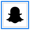 Channel, Social, Snapchat, media DodgerBlue icon