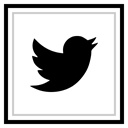 media, Logo, twitter, Social Black icon