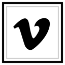 media, Logo, Vimeo, Social Black icon