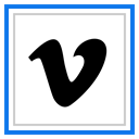 Social, media, Logo, Vimeo DodgerBlue icon