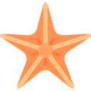 ocean, Animals, Aquarium, Starfish, Aquatic, Sea Life Black icon