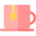 coffee cup, hot drink, Tea Cup, Food And Restaurant, tea, food, Chocolate, mug, Coffee LightSalmon icon