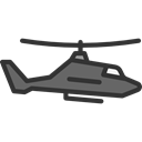 medical, transportation, transport, flight, emergency, Helicopter, Chopper, Aircraft Black icon