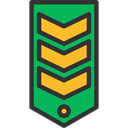 Chevron, Military, miscellaneous, Army, Signaling DarkSlateGray icon