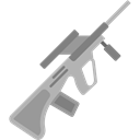 miscellaneous, weapon, pistol, weapons, war, Gun, Arm, Rifle Black icon