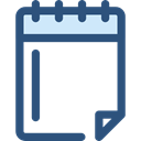 Writing Tool, Note, Notebook, notepad, interface, writing, ui, Tools And Utensils DarkSlateBlue icon