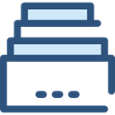Files And Folders, document, File, Archive, interface, files DarkSlateBlue icon