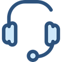 Audio, Headphones, ui, technology, earphones, sound Black icon