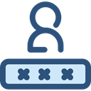 password, security, Alarm, Passkey DarkSlateBlue icon