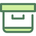 file storage, Data Storage, Storage Box, Archive, Box, storage, Shipping And Delivery DimGray icon