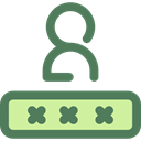 password, security, Alarm, Passkey DimGray icon