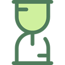 Time And Date, Clock, time, Hourglass, waiting, Tools And Utensils DimGray icon