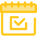 Schedule, interface, Administration, Organization, Calendars, Time And Date, Calendar, time, date Icon