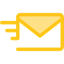 Email, envelope, Multimedia, envelopes, Communications, Message, mail, interface, mails Black icon