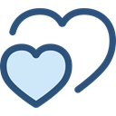 Heart, Hearts, interface, Like, shapes, Peace, lover, loving, Valentines Day, Love And Romance Icon