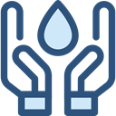 miscellaneous, weather, Rain, drop, water, nature, Teardrop, raindrop, Ecology And Environment DarkSlateBlue icon