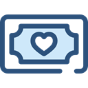 Notes, Business, Money, Cash, Currency, Business And Finance DarkSlateBlue icon