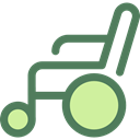Healthcare And Medical, wheelchair, medical, Disabled, transport, handicap DimGray icon