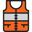 vest, Holidays, Lifesaver, Lifejacket Chocolate icon