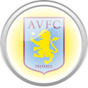 Aston villa, flag, Football, premier english Black icon