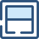 Display, Multimedia, Copy, layout, square, interface, ui, Multimedia Option DarkSlateBlue icon