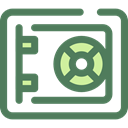 Bank, savings, banking, Tools And Utensils, Security Box DimGray icon