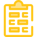 notepad, writing, survey, Seo And Web Gold icon