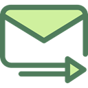 envelopes, Communications, Email, envelope, Multimedia, Message, mail, interface, mails DimGray icon