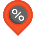 Map Point, Maps And Location, placeholder, signs, map pointer, Map Location, interface, pin Chocolate icon
