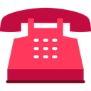 phone call, Telephones, telephone, technology, phone receiver, phones Tomato icon