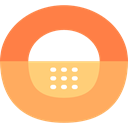 Communication, phones, phone call, Telephones, phone, technology, phone receiver SandyBrown icon