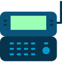 telephone, mobile phone, cellphone, technology, Communication, phone call, Telephones MidnightBlue icon