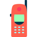 telephone, mobile phone, technology, Communication, phones, phone call, Telephones Tomato icon
