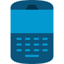 mobile phone, cellphone, smartphone, technology, telephone, Communication, Communications, phone call Teal icon