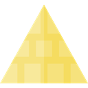 chart, Business, Stats, graphic, pyramid, finances, Monuments, Pyramidal Khaki icon