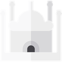 Building, India, Asia, landmark, taj mahal, Monuments, Agra, Architectonic WhiteSmoke icon