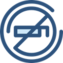 forbidden, no smoking, Smoke, Cigarette, prohibition, signs, Signaling, Unhealthy DarkSlateBlue icon