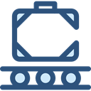 Briefcase, suitcase, luggage, baggage, Tools And Utensils, Claims DarkSlateBlue icon