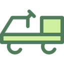 transportation, truck, transport, cargo, carrier DimGray icon