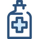 Health Care, Hygienic, Desinfectant, medical, Alcohol, Healing DarkSlateBlue icon