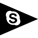 Logo, Skype, Social, flags Icon