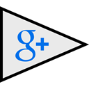 google, Social, flags, plus, Logo Lavender icon