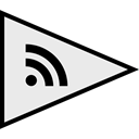 Logo, Rss, Social, flags Lavender icon