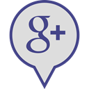 google, pin, Social, media, plus, Logo Gainsboro icon