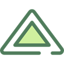 Multimedia Option, Direction, ui, up arrow, uploading, Arrows, Orientation Black icon