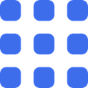 Options, Circles, Circular, Geometrical, setup, interface, shapes, menu RoyalBlue icon
