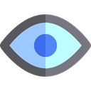 medical, show, Eye, optical, Multimedia Option, Body Part, Ophthalmology Black icon